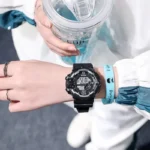 2024 Electronic Cool Men's Sports Watch High-end Silicone Strap Watch Led Display Calendar Waterproof Digital Watch - Image 4