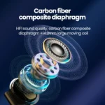 TypeC/3.5mm Wired Headset Gaming Earphones Heavy Bass 3D Surround Stereo USB-C Wired Headphones For Samsung Xiaomi Huawei Phones - Image 4