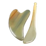 마사지 Natural White YakOx Horn Gua Sha for Face Scraper Tendon Stick Facial Massage Beauty Health Relax Eye Face Neck Back Body - Image 6