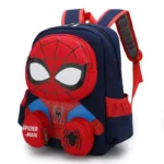Spiderman Backpacks Super Heroes Student School Bag Cartoon 3d Stereo Kindergarten Backpack Children's Travel Bag Gift - Image 8