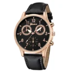 Fashion Leather Strap Men Wristwatch Quartz Rose Gold Casual Watch Relogio Masculino Best Selling Products for Dropshipping - Image 4