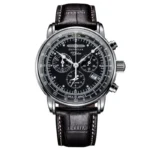 Mens Leather Band Fashion Luxury Zeppelin Airship Business Casual Men Watches - Image 6