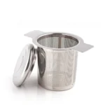 Stainless Steel Tea Infuser with Leak-Proof Lid - Fine Mesh Filter for Loose Leaf Tea, Coffee, Herbs | Dishwasher Safe & Rustpro - Image 8