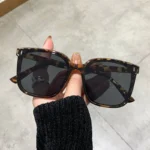 OIMG Vintage Square Sunglasses Women Oversized Sunglass Men Retro Black Sun Glasses Shades Goggle UV400  Oculos De Sol - Image 10