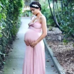Women's Convertible Maternity Dress Pregnant Short Infinity Dress Wedding Transformer Multiway Wrap Dress Photography Bridesmaid - Image 11
