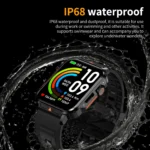 2024 Outdoor Military Smart Watch Men Health Monitor AI Bluetooth Call Fitness Sport Waterproof Smartwatch for Women Android IOS - Image 3