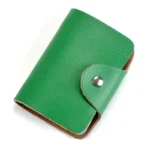 Genuine Leather 26 Slots Card Holder Photo Organizer Bag Cowhide ID Credit Bank Business Clip Case Coin Wallet For Men Women - Image 7