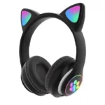 JST-28 Wireless Headphones Cat Ears Bluetooth Earphones Stereo Music Earbuds Bluetooth Sports Gaming Headset with Mic for Phones - Image 11