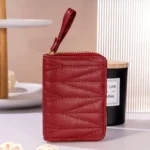 New Woman Super Slim Soft Wallet Credit Card Anti-degaussing Purse Card Holders Fashion Female Zipper Multi-card Large Capacity - Image 6