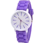 2024 Brand Women Quartz Watch Casual Fashion Silicone Strap Watches Ultra-thin Geneva Jelly Wristwatch Gift Clock Dropshipping - Image 4