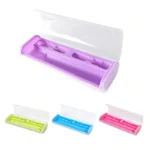 Professional Portable Travel Case for Braun/Oral B Electric Toothbrush, Family Use Light Plastic Holder Protective Storage Box - Image 5