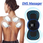 EMS Massageador Electric Pulse Neck Massager Body Massage Patch Neck Back Leg Muscle Stimulator Portable Relief Pain Relax Tools - Image 2