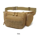 Tactical waist bag, waist belt, backpack, waterproof nylon Molle EDC, Fanny phone bag, hunting, hiking, camping - Image 9
