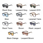 Vintage Square Sunglasses Man Fashion Brand Designer Sun Glasses Male Classic Retro Gradient Shades Oculos De Sol Masculino - Image 4