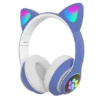 JST-28 Wireless Headphones Cat Ears Bluetooth Earphones Stereo Music Earbuds Bluetooth Sports Gaming Headset with Mic for Phones - Image 8