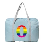 Weekend Bags for Women Travel Bags Carry on Sports Gym Bagworkout Duffel Bag Overnight Shoulder Bag Rainbow Pattern Series 2024 - Image 13