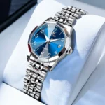 OLEVS Elegant Fashion Women's Watches Luxury Brand Original Quartz Watch for Ladies Waterproof Stainless Steel Luminous Date - Image 12