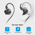 Type C/3.5mm Earphones Wired Headset Hifi Sound Quality In Ear Headphones Sport Music Noise reduction Earbuds For Phone Computer - Image 5