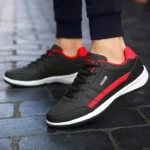 Men Shoes Sneakers Trend Casual Breathable Leisure Male Sneakers Non-Slip Footwear Vulcanized Walking Shoes - Image 4