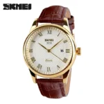 SKMEI 9058 Brand Lovers Quartz Watch Love Witness Time Watches Women Men Fashion Casual Leather Strap Waterproof Wristwatches - Image 7