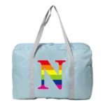 Weekend Bags for Women Travel Bags Carry on Sports Gym Bagworkout Duffel Bag Overnight Shoulder Bag Rainbow Pattern Series 2024 - Image 12