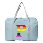 Weekend Bags for Women Travel Bags Carry on Sports Gym Bagworkout Duffel Bag Overnight Shoulder Bag Rainbow Pattern Series 2024 - Image 5