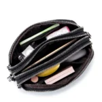 Woman Messenger Bag Genuine Leather Crossbody Bag Quality Clutch Bag Style Fashion Trend Women Handbag Dual Purpose Leisure Bag - Image 4