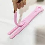 مساج  Massage Stick Silicone Guasha Three Fingered Racket Massage Tools Meridian Clapping Stick Body Relaxation Massager 마사지 - Image 3