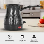 Turkish Coffee Pot Greek Arabic Coffee Maker Portable 600W 600ml Stainless Steel Electric Tea Coffee Maker Kettle - Image 2