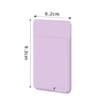 3M Phone Wallet Case Card Holder Self-Adhesive Silicone Pocket Stick ID Bank Credit Card Storage Card Holder Bag Accessory - Image 6