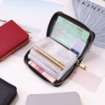 26 Card Slots for Men and Women Multi-card Sleeve Small Wallet New Zipper Card Page Ladies Driver's License Card Bag Horizontal - Image 2