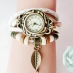 High Quality Women Genuine Leather Vintage Quartz Dress Watch Bracelet Wristwatches Watch Women Luxury Watch - Image 13