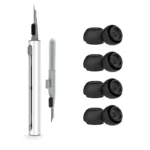 KUTOU 4 Pairs Liquid Silicone Ear Tips for Airpods Pro 1 2 Noise Reduction Pad Earplugs Ear Caps Comes with cleaning pen - Image 7