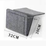 Baby Bed Bag Felt Bedside Storage Organizer Sofa TV Remote Control Hanging Couch Storage Organizer Bed Holder Pockets - Image 2