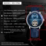 2025 PAGANI DESIGN New Simple Men Mechanical Watches Business Waterproof 100M Stainless Steel Automatic Luminous Watch for Men - Image 6