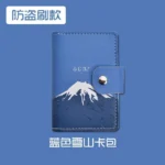 New Anti-theft ID Credit Card Holder Fashion Women's Slim PU Leather Pocket Case Purse Wallet bag for Women Men Female - Image 6