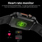 2024 Outdoor Military Smart Watch Men Health Monitor AI Bluetooth Call Fitness Sport Waterproof Smartwatch for Women Android IOS - Image 5