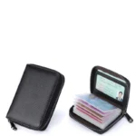2023 New Mini Leather 20 Card Wallet Mini Leather Wallet Business Case Purse Holder RFID Blocking Carteira Masculina Porte Carte - Image 10