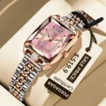 POEDAGAR Luxury Watch For Woman Elegant Waterproof Calendar Ladies Watch Rectangle Stainless Steel Quartz Women's Watches Female - Image 8