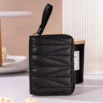 New Woman Super Slim Soft Wallet Credit Card Anti-degaussing Purse Card Holders Fashion Female Zipper Multi-card Large Capacity - Image 8