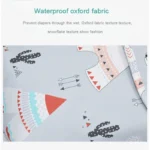 Mummy Storage Nappy Handbag Travel Outdoor Stroller Carry Bag Baby Diaper Bag Organizer Reusable Waterproof Wet Dry Pack - Image 5