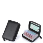 Mini 20 Card Wallet Men Women Small PU Leather Wallet Business Case Purse Holder RFID Blocking Carteira Masculina Porte Carte - Image 10