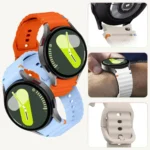20mm Original Silicone Strap for Samsung Galaxy Watch 7 44mm 40mm/6 Classic 47 43mm/5pro 45mm Wrist Belt Galaxy Watch 6 5 4 Band - Image 2