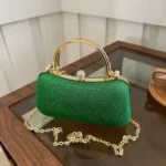 Elegant Glitter Evening Banquet Bag Rhinestone Box Shoulder Bag Crossbody Bag Ladies Clutch Bag Birthday party bag free shipping - Image 8