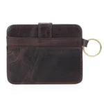 Mini Card	Holder Wallet for Men RFID Cardholder	with Zipper Women's Genuine Leather Purses High Quality Money Bag Gifts - Image 5
