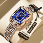 POEDAGAR Luxury Watch For Woman Elegant Waterproof Calendar Ladies Watch Rectangle Stainless Steel Quartz Women's Watches Female - Image 13
