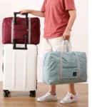 Foldable Travel Duffel Bag for Airlines Carry on Bag for Women and Girls Lightweight Large Capacity Sports Weekend Trip Overnigh - Image 2