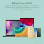 Xiaomi Silent Bluetooth Mouse Marcaron Computer Laptop Optical Mouse Wireless for iPad Samsung Tablet Universal Mice Noiseless - Image 4