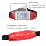 Running Case Cintura Sport Bum Belt Waist Pack Travel Zip Pouch Phone Pack Belt Sport Case Waterproof Fanny Pack Wholesale - Image 6