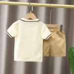 Baby Boy Clothes Set T-shirt+Shorts Kids Boy Summer Clothing Set Cute Cartoon Baby Boy Outfit Set Infant Toddler Tee Shirt Pants - Image 2